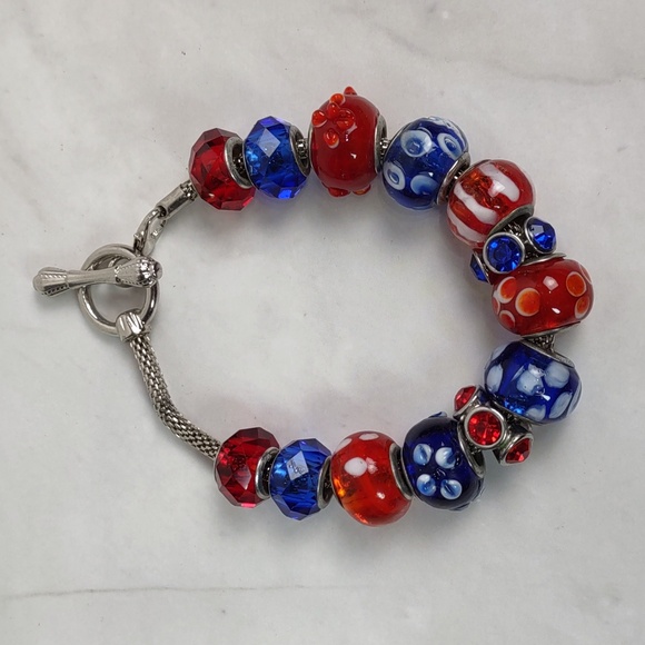 Pandora-style Charm Bracelet - Picture 1 of 8